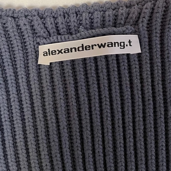 alexanderwang.t cropped crewneck shrug - Picture 2 of 10